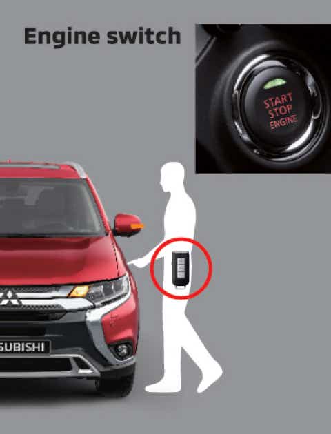 Open the car by standing next to it
